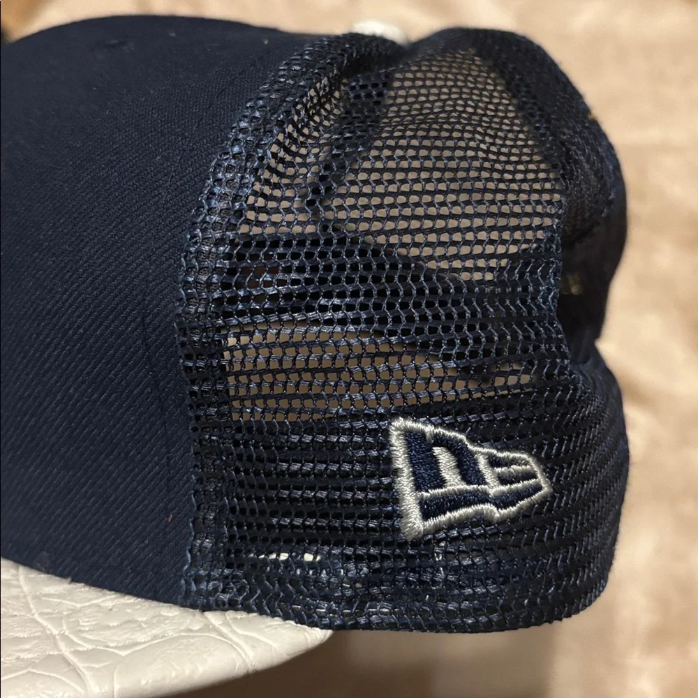 Dallas CowBoys Leather Look New Era SnapBack